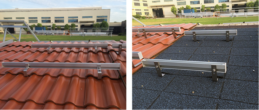 solar tile roof system