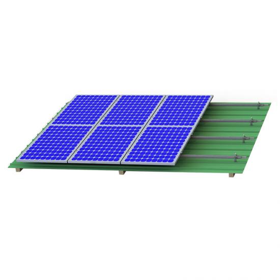 Solar tin roof mounting system