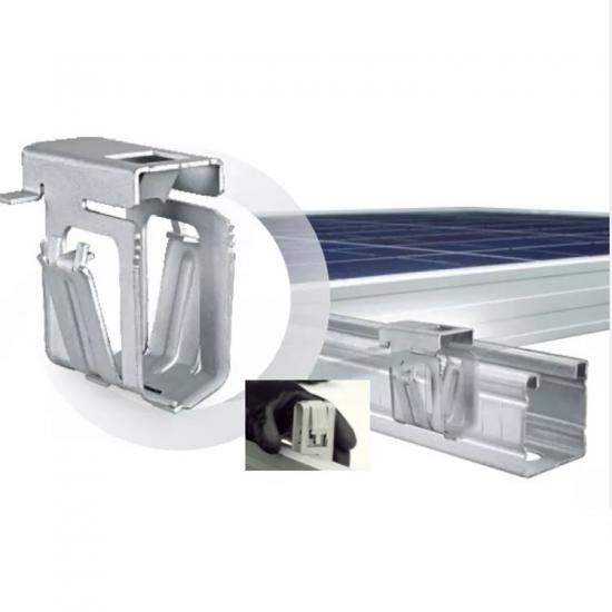 solar module clip pv mounting snap