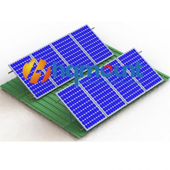 tin rooftop solar mounting system