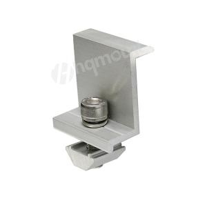 مشبك طرفي للوحة الشمسية من الألومنيوم المؤكسد بالفضة، 30 مم