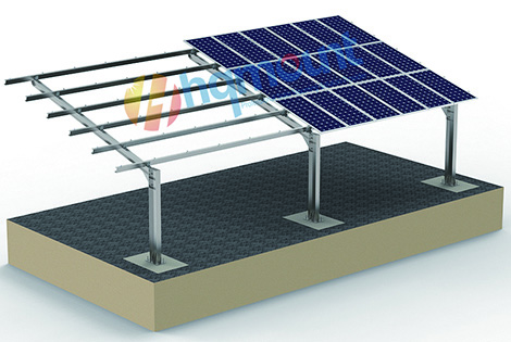 أحدث حالات تركيب مرآب للطاقة الشمسية من الصلب الكربوني
        