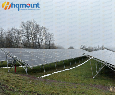 مشروع قوس التركيب الأرضي للطاقة الشمسية بقدرة 300 كيلو وات HQ-GT1
        