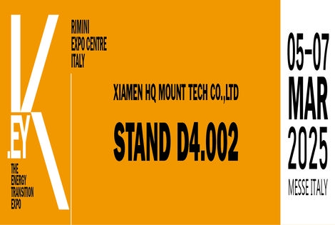 استكشف ابتكارات التثبيت الشمسية العملية في Key Energy 2025 مع HQ MOUNT