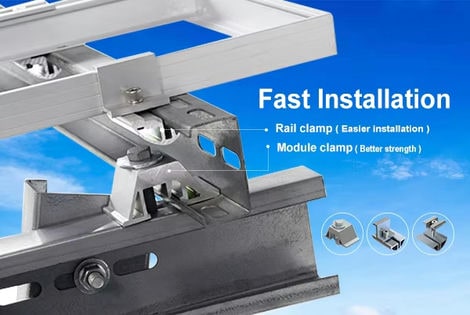 C Profile Clamp: كيف يحل HQ Mount تحديات التثبيت الشمسي