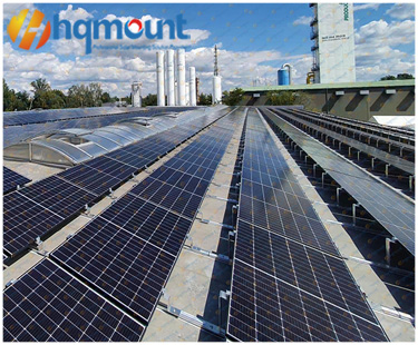 1MW HQ Mount Solar Ballasted Concrete Mount Mounting Solution